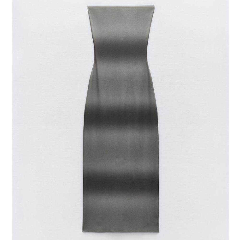 Zara PRINTED KNIT DRESS